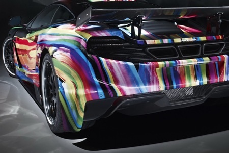 Siêu xe McLaren MP4-12C bảy sắc cầu vồng - 6 Nhật Minh